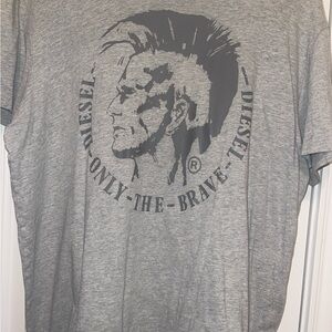 Diesel Charcoal Graphic Men's Tee